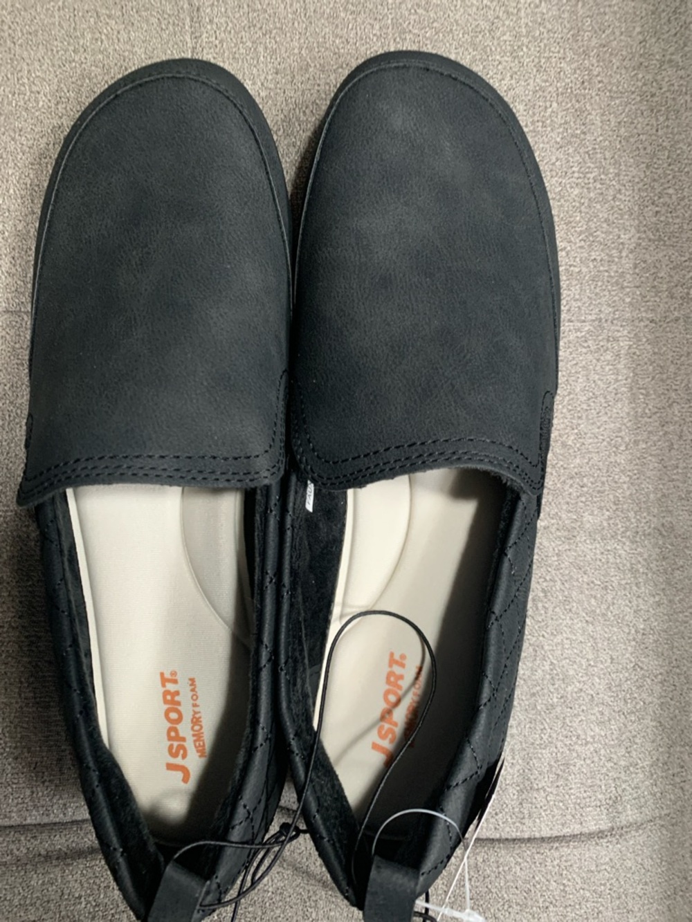 J/SPORT Black Women’s Slip-On Casual Slippers